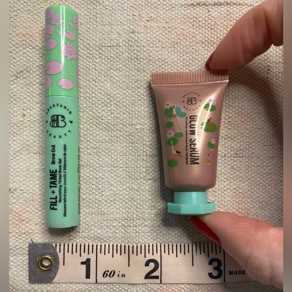 Beautaniq Beauty Glow Serum And Fill + Tame Brow Gel Bundle